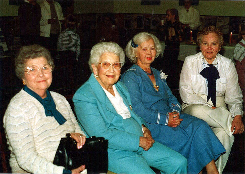 Lucille Meredith, Juanita Boswell, Dawn Sheets, Mary Lukens